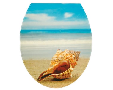 Köp Toalett-Sticker - Beach Billigt Online