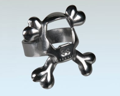 Köp Bottle Opener Ring Skull Billigt Online