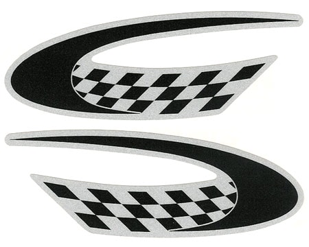 Köp Checkers - Reflective Stickers Billigt Online