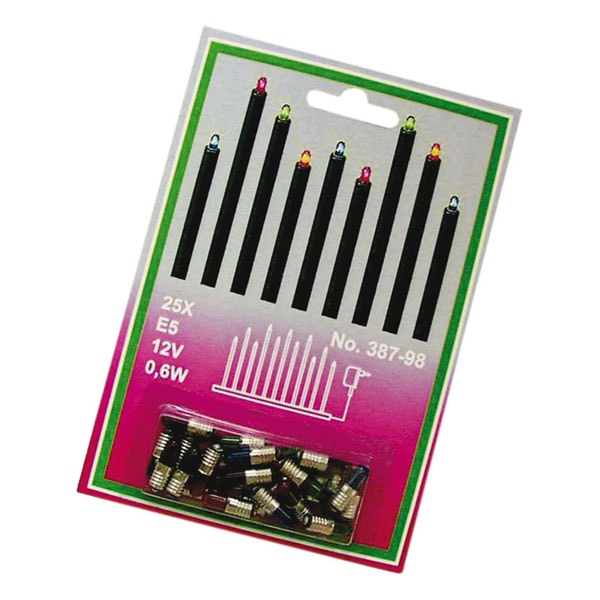 Köp Microlampa E5 12V Multifärgad Billigt Online